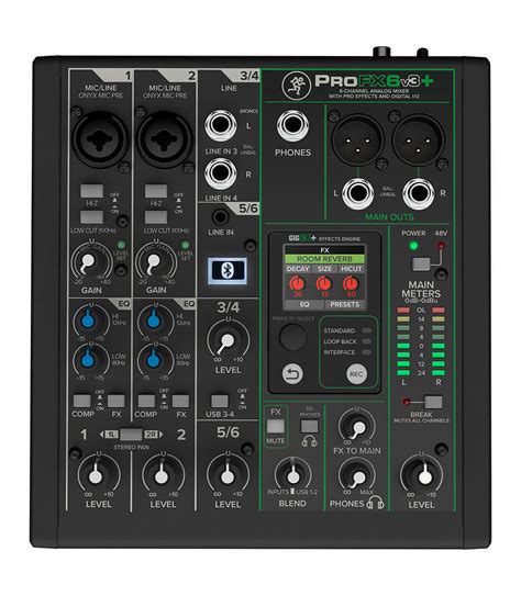 6 chanel mixer|mackie mixer profx6v3 greatest deal.